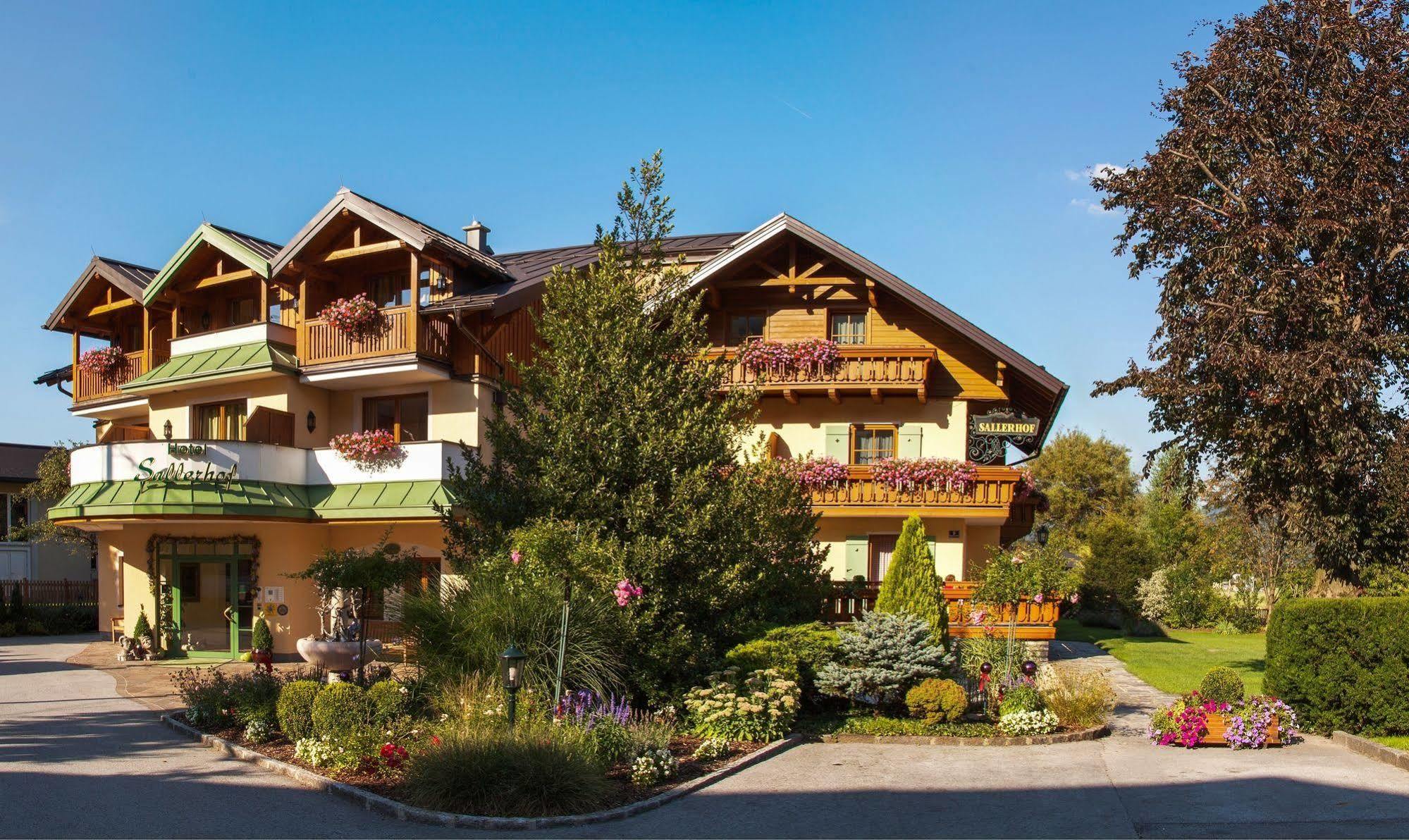 Garten - Hotel Sallerhof Grödig Eksteriør bilde