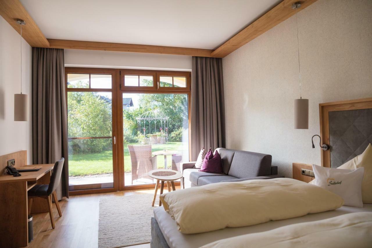 Garten - Hotel Sallerhof Grödig Eksteriør bilde
